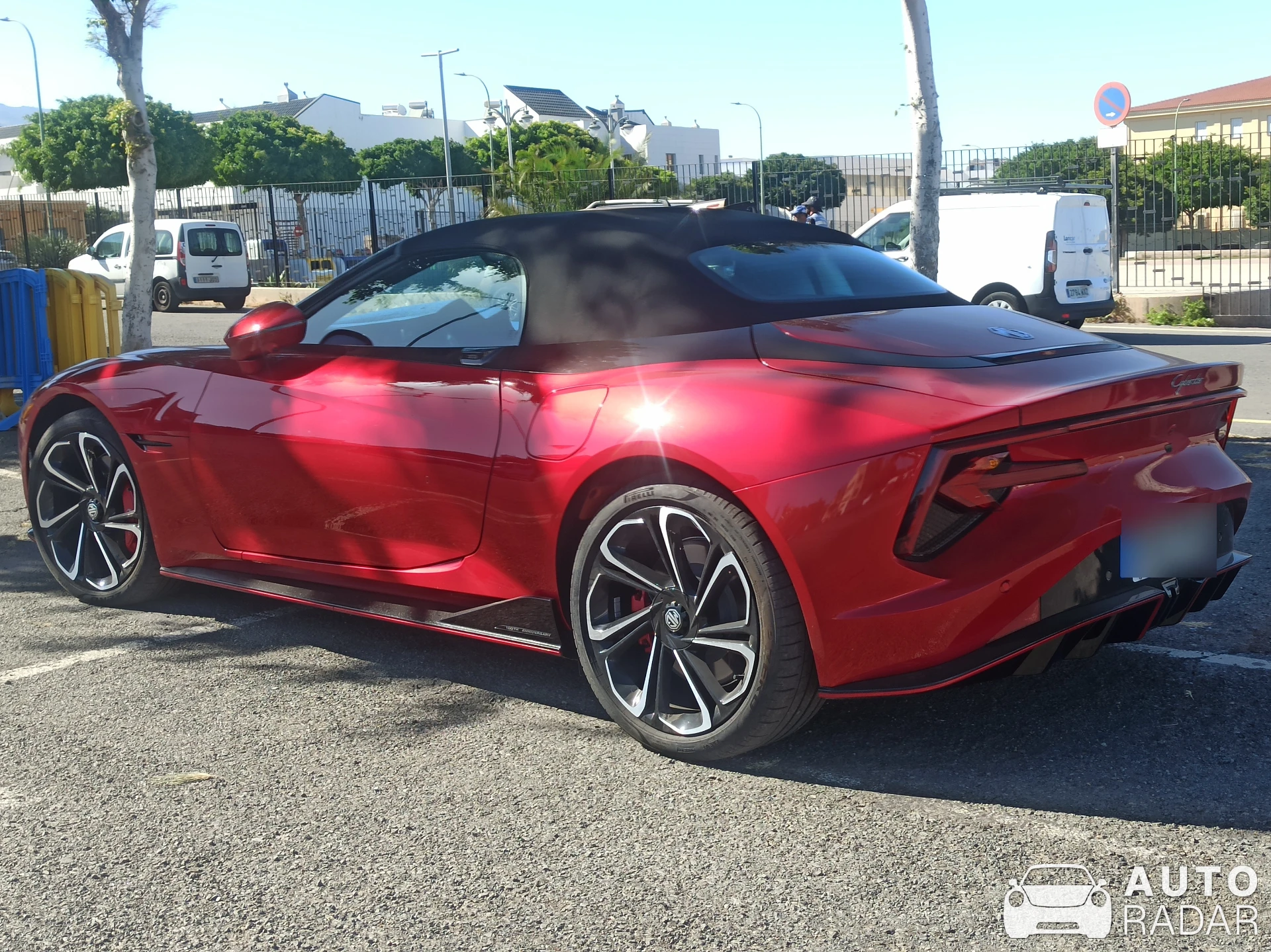 MG Cyberster spotted in La Pardilla