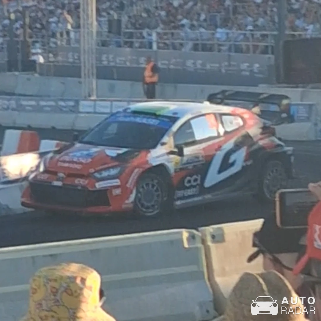 Toyota GR Yaris Rally1 spotted in Elliniko