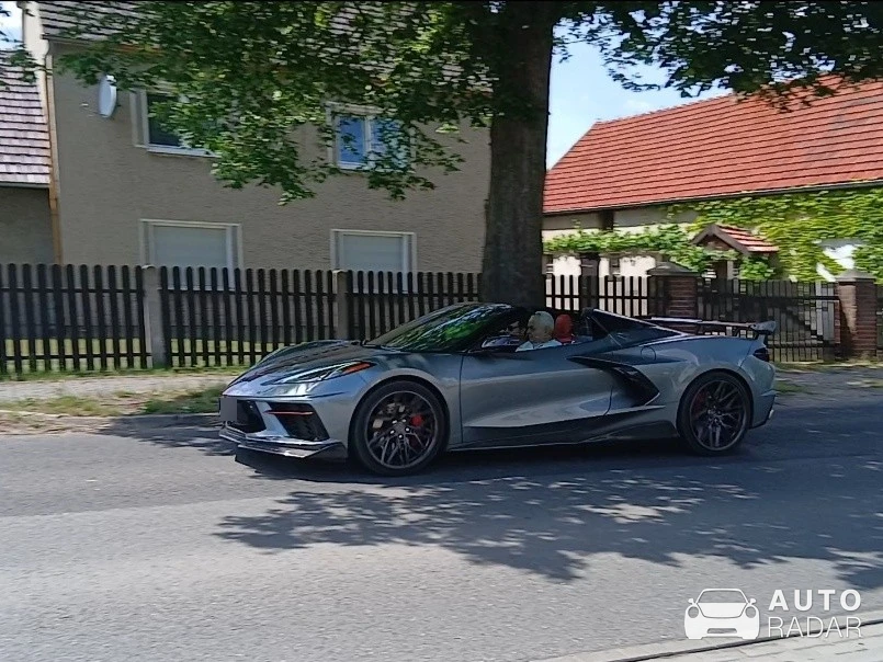 Chevrolet Corvette C8 Z06 Convertible spotted in Opole