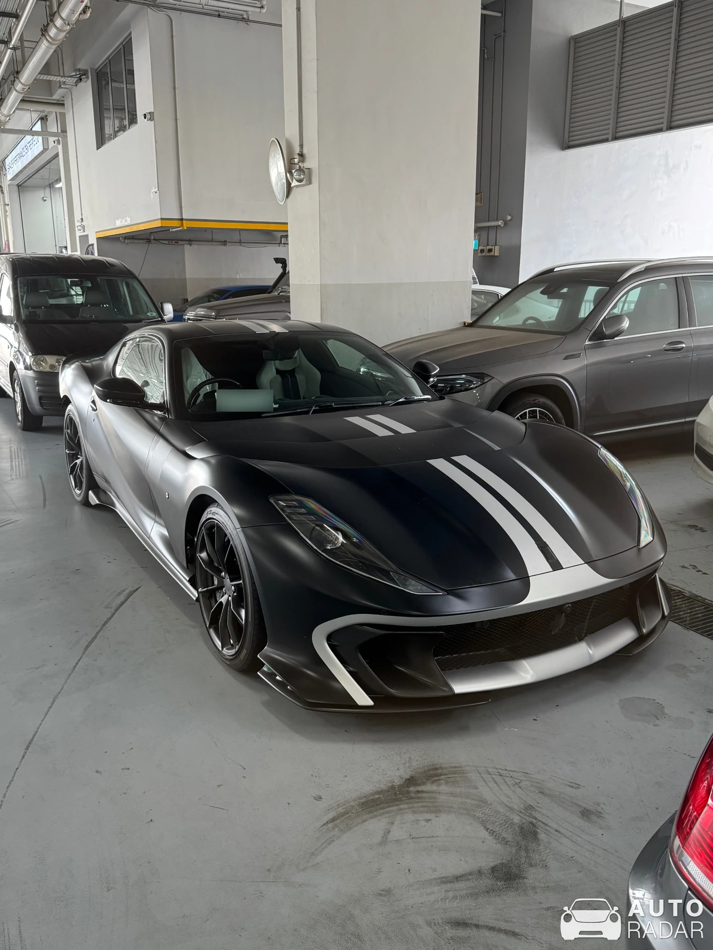 Ferrari 812 Competizione Tailor Made spotted in Singapore