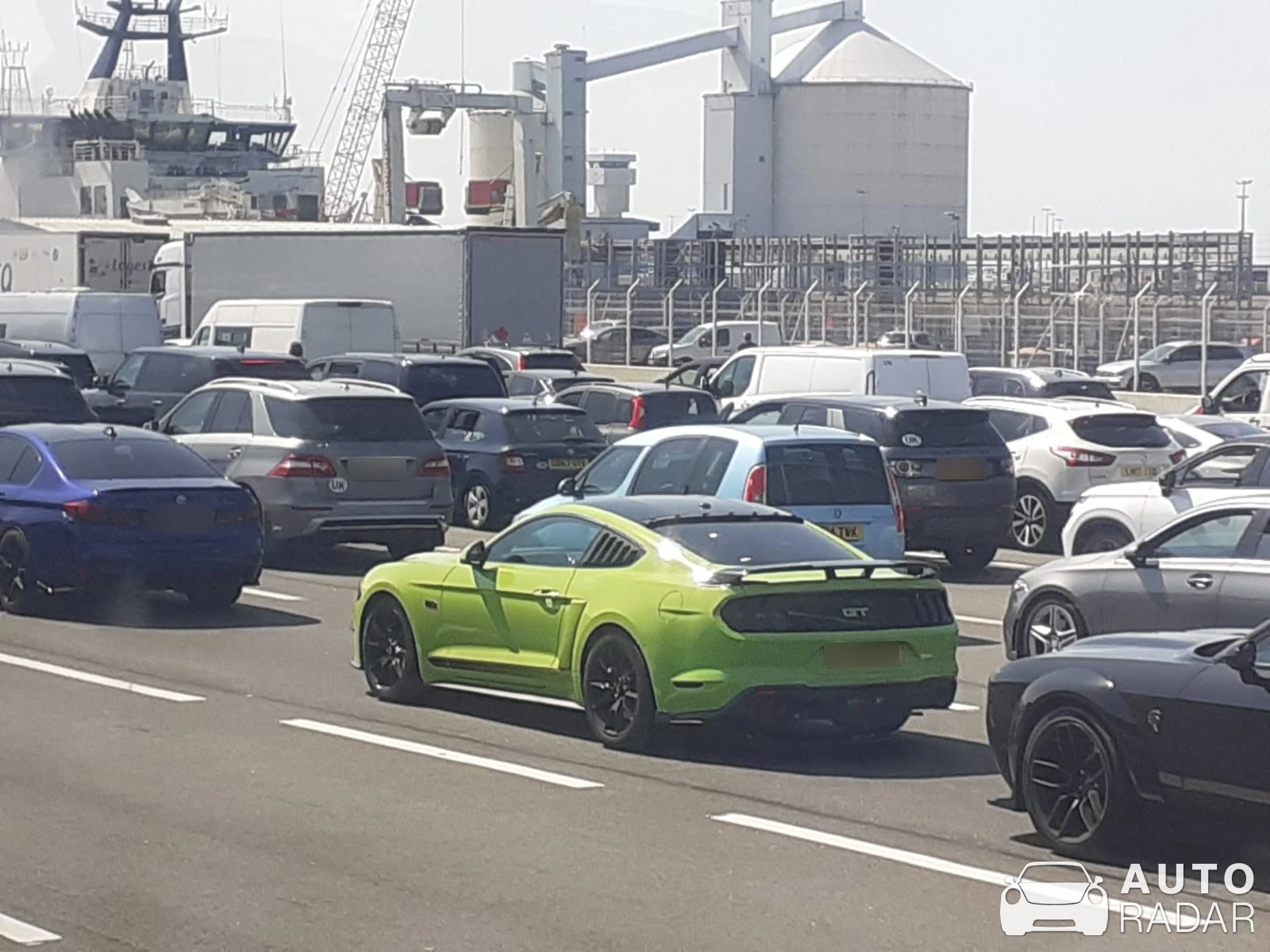 Ford Mustang GT spotted in Marck