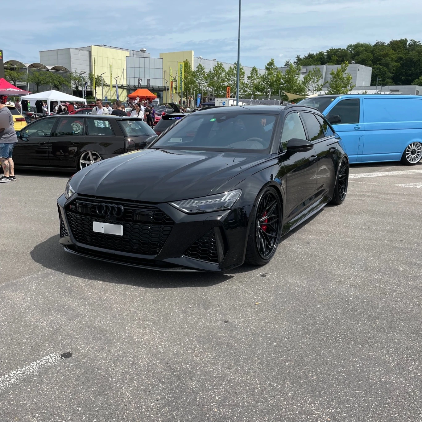 Audi RS6 Avant C8 spotted in Buchs, Schweiz