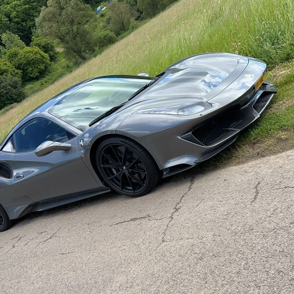Ferrari 488 Pista spotted in Dillingen, Luxembourg