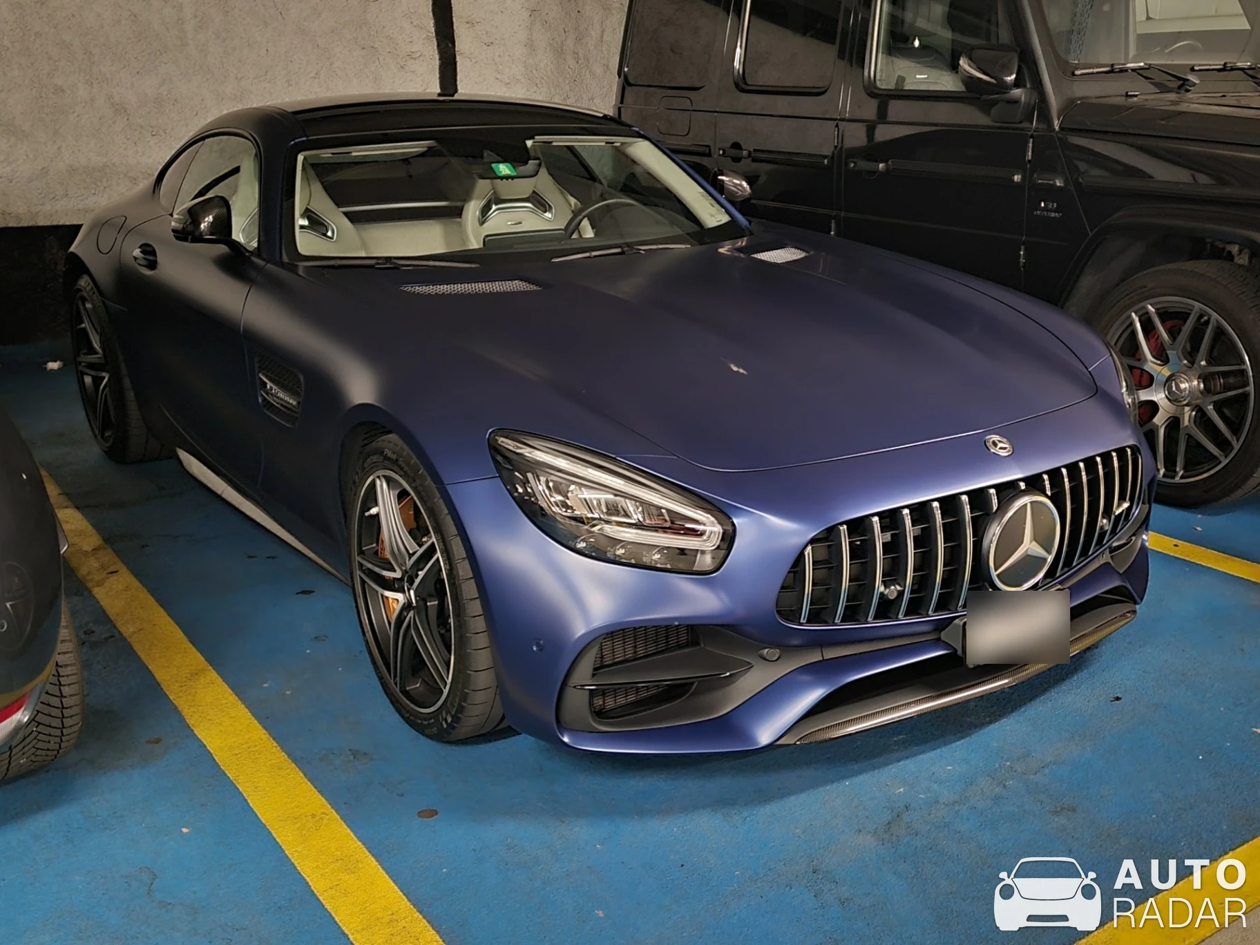 Mercedes-AMG GT S C190 spotted in Milano, Italia