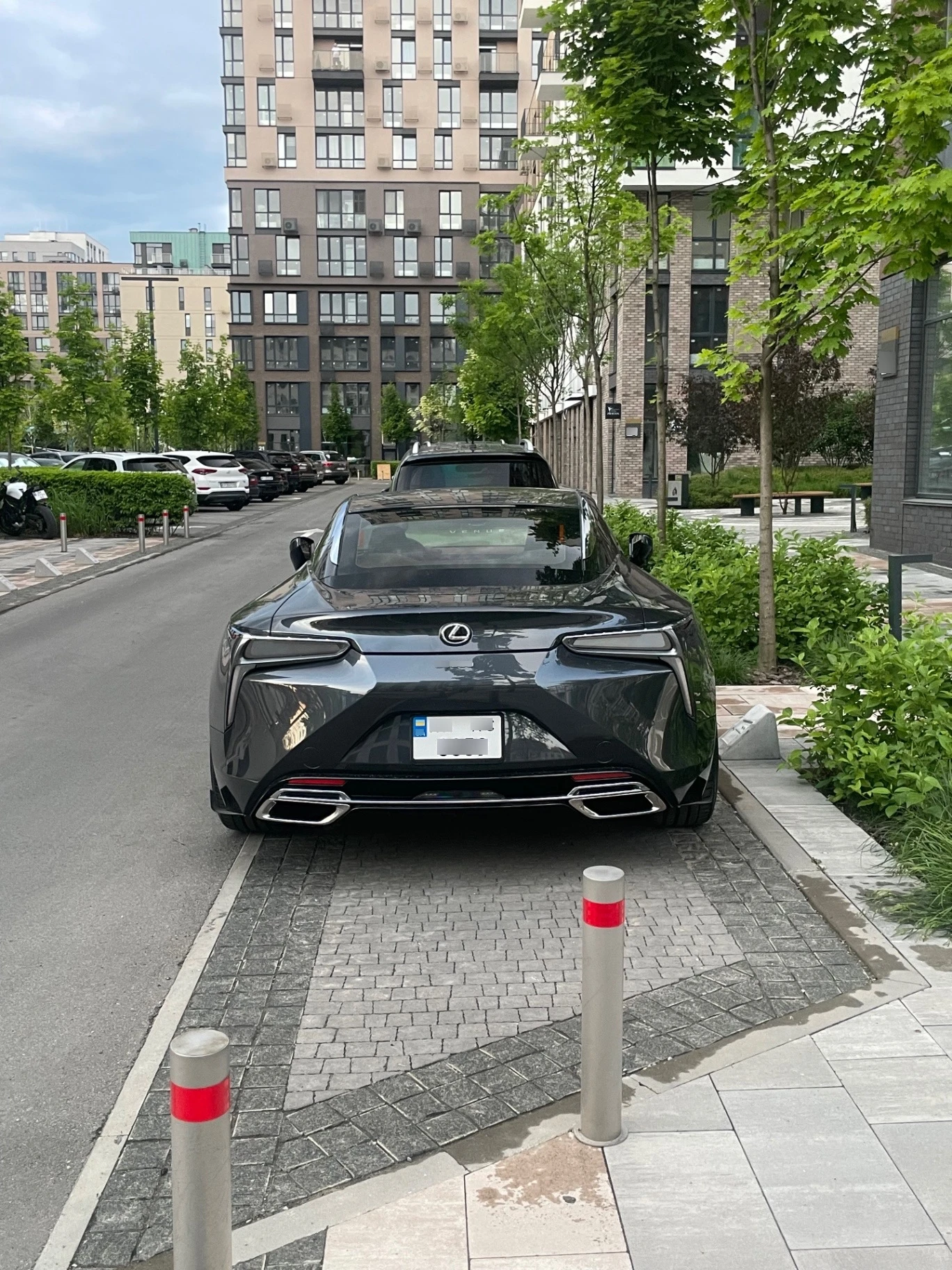 Lexus LC500 spotted in Київ, Украина