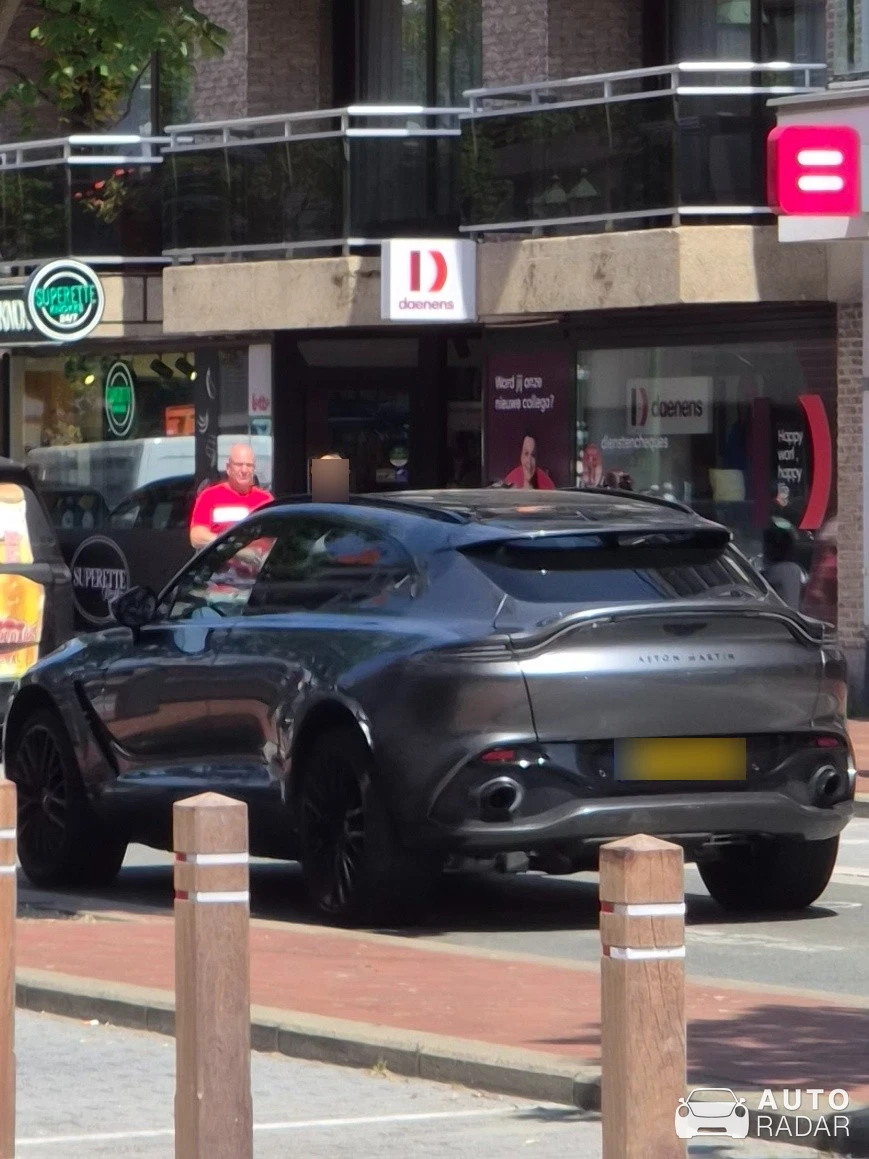 Aston Martin DBX spotted in Knokke-Heist