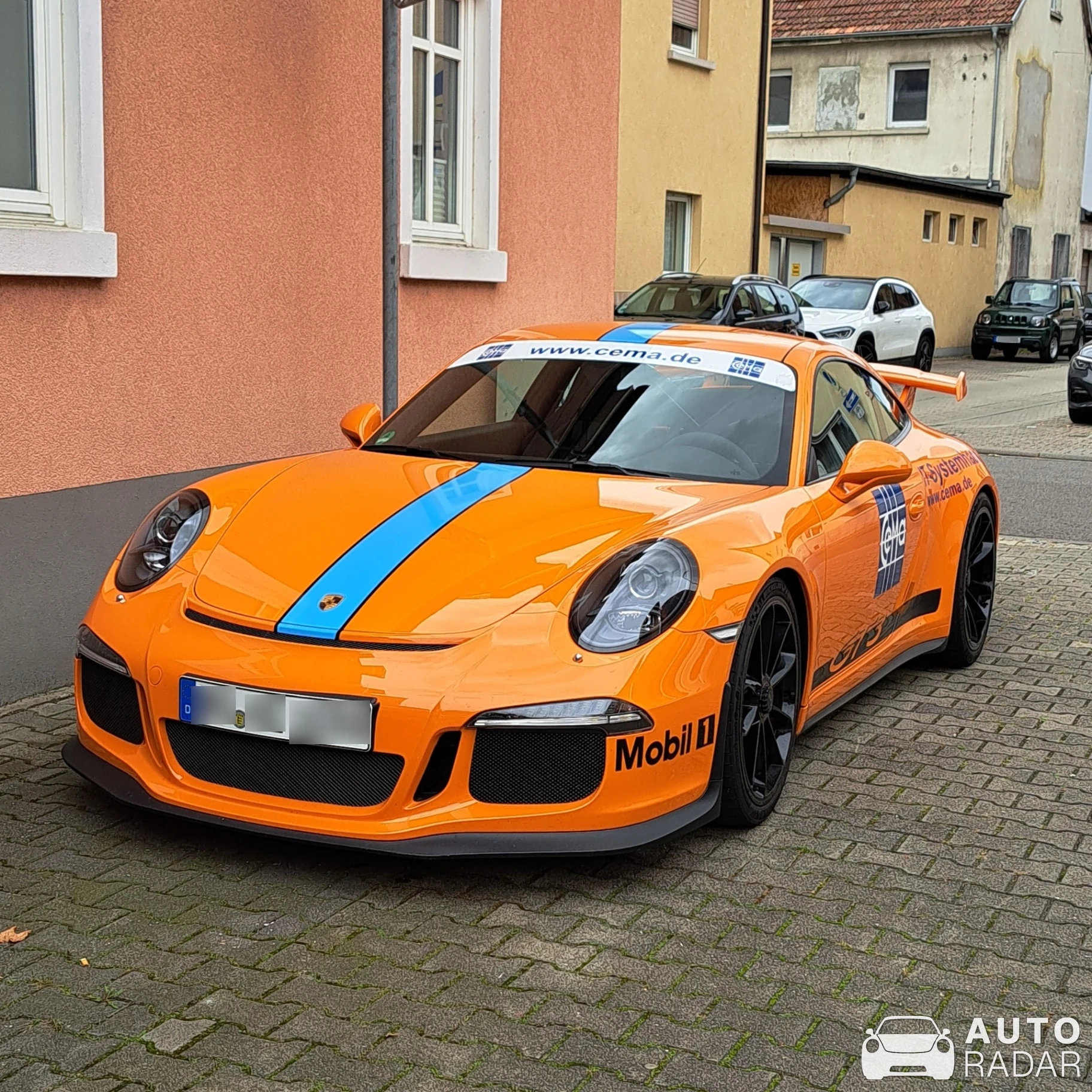 Porsche 992 GT3 RS spotted in Mannheim, Germany
