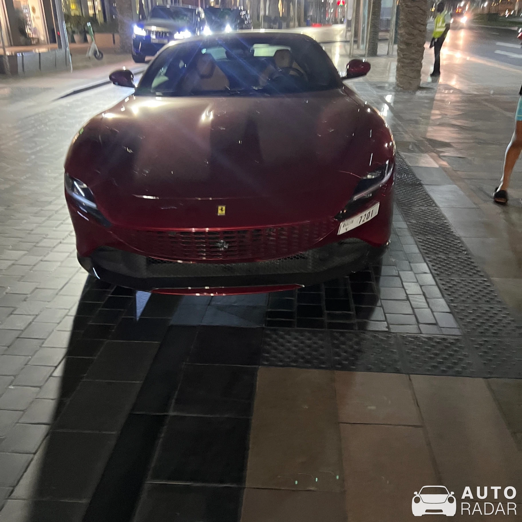Ferrari Roma spotted in Dubai, United Arab Emirates