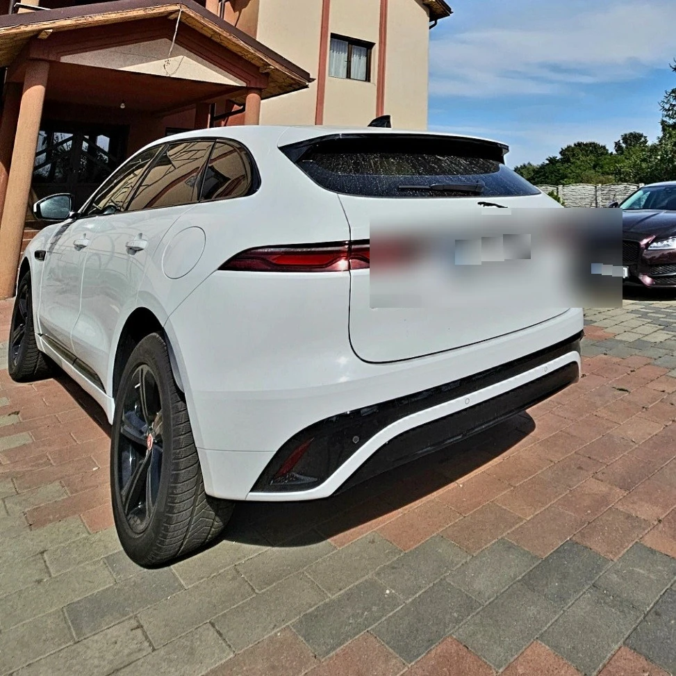 Jaguar  F-pace and XF  spotted in Comuna Gratia, România