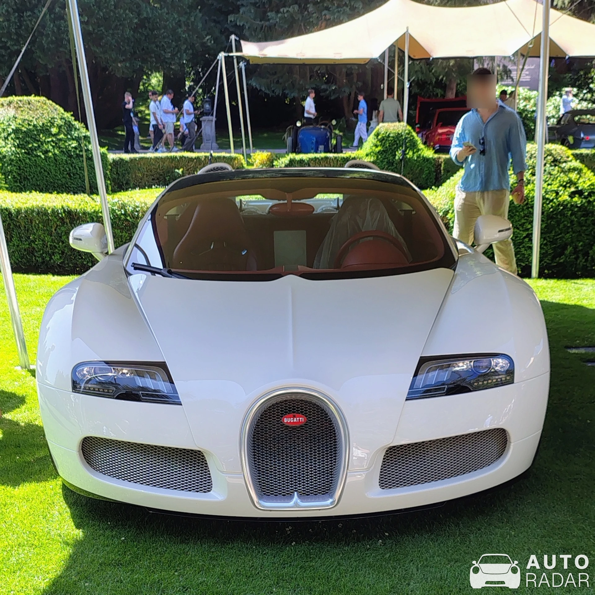 Bugatti Veyron 16.4 Grand Sport Wei Long 2012 spotted in Båstad