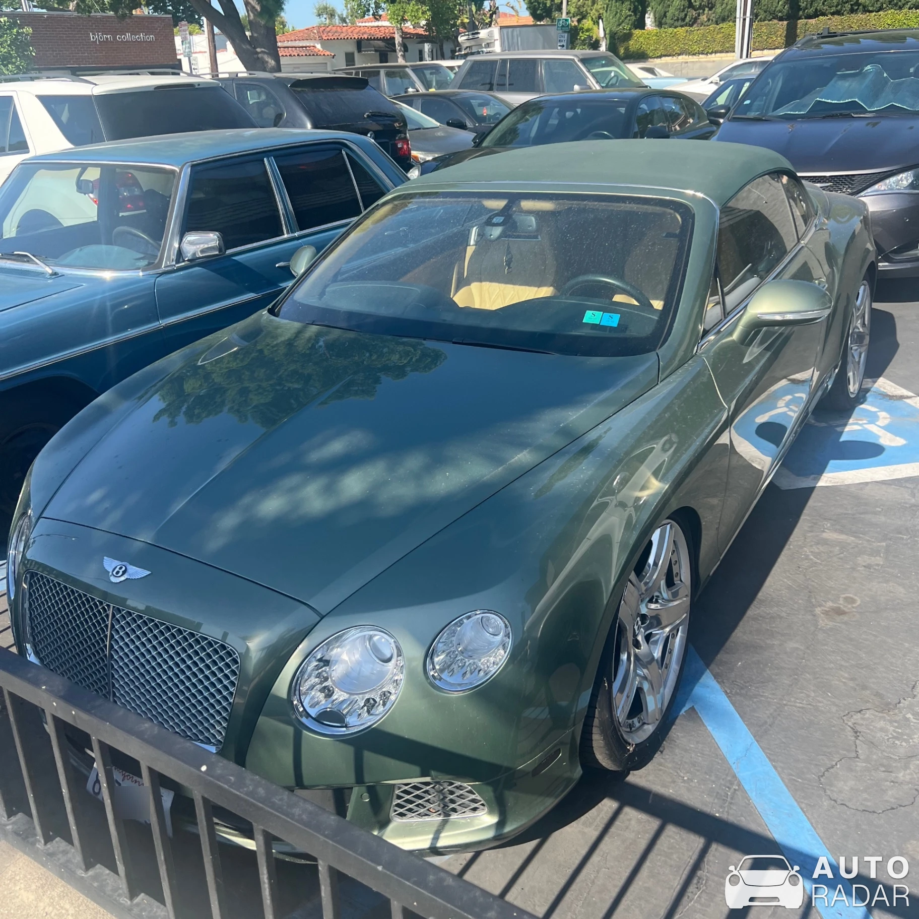 Bentley Continental Convertible spotted in Beverly Hills, United States