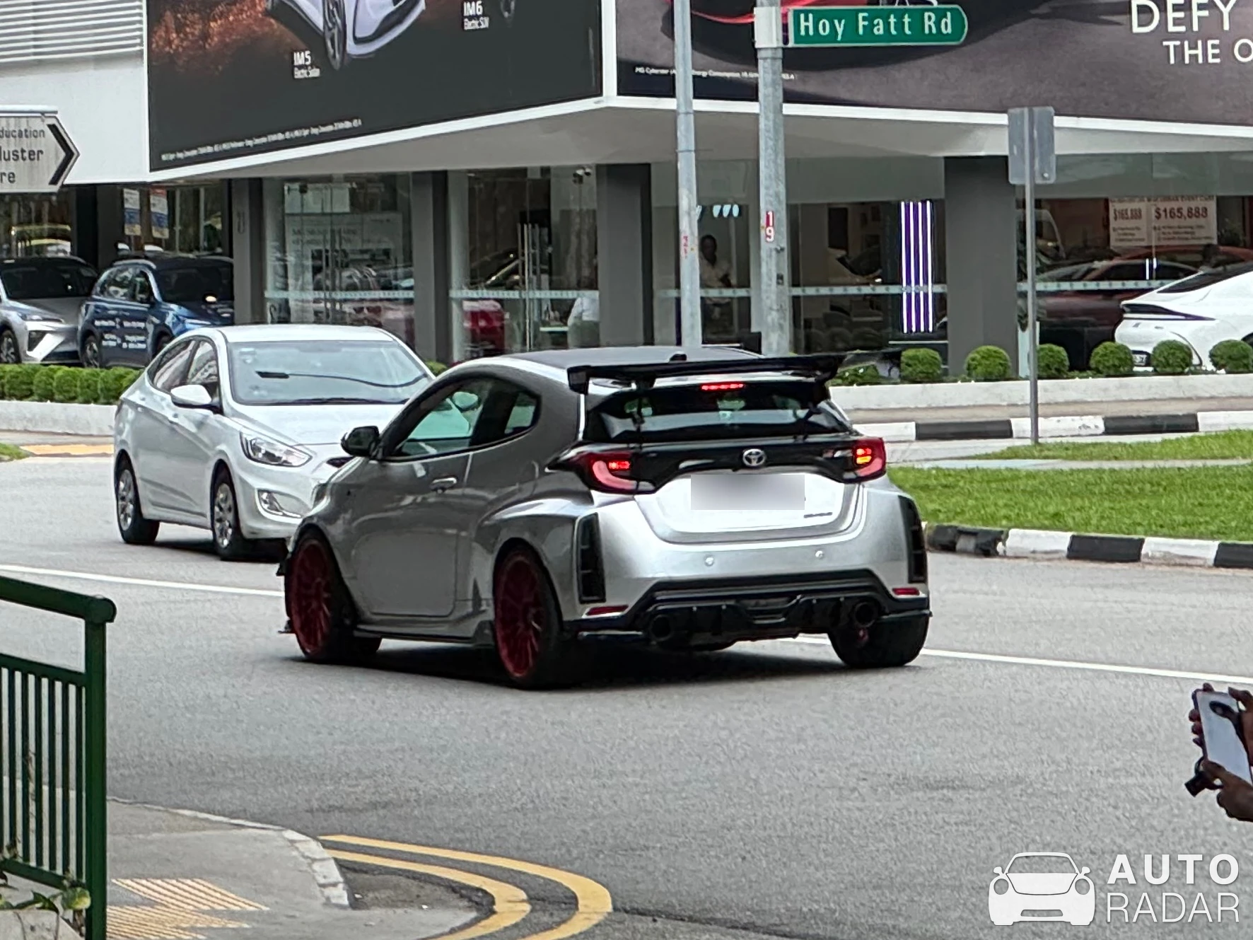 Toyota GR Yaris GR-Four spotted in Singapore