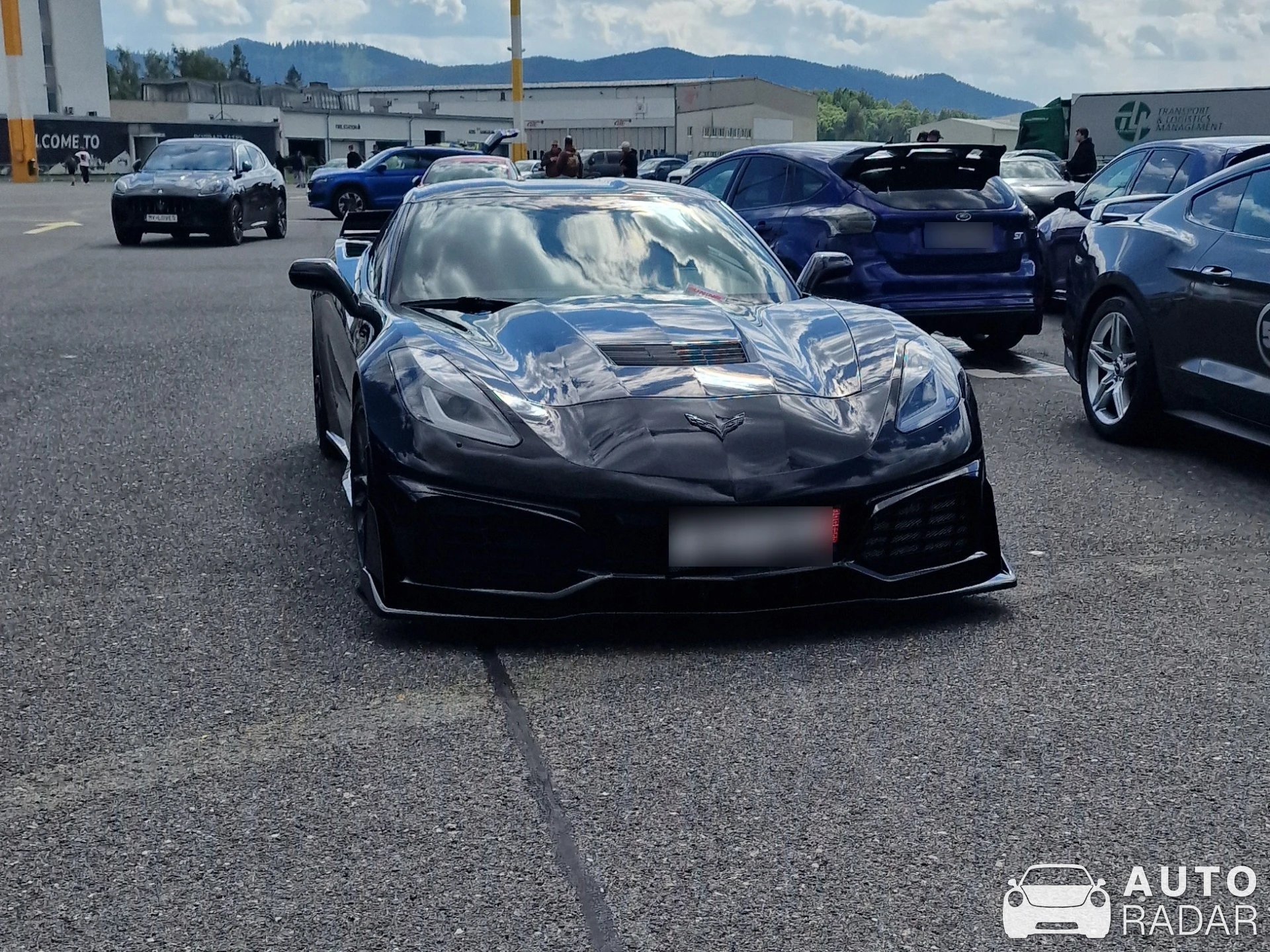 Chevrolet Corvette C7 ZR1 spotted in Poprad