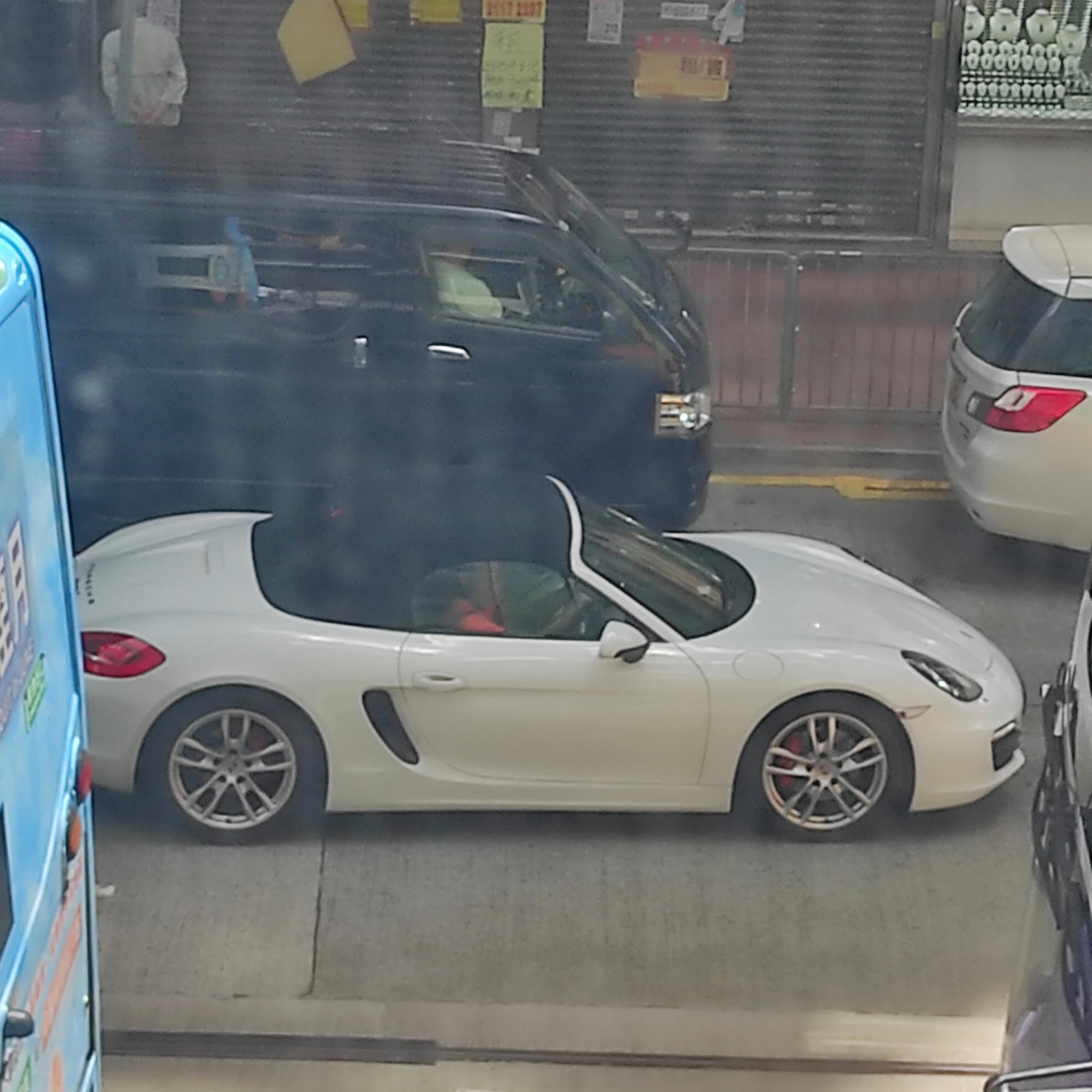 Porsche 981 Boxster S spotted in Hong Kong Island, Hong Kong