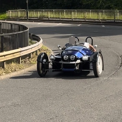 Morgan Threewheeler spotted in Worcestershire, United Kingdom