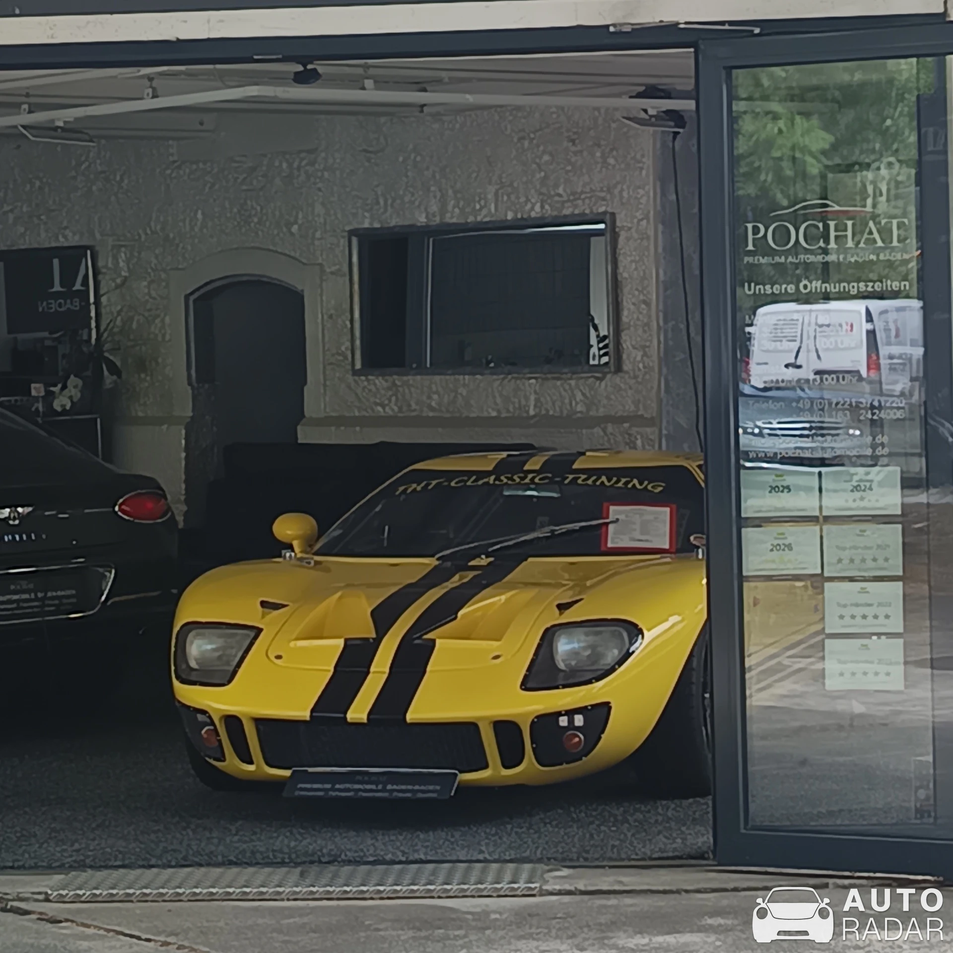 Ford GT40 spotted in Baden-Baden