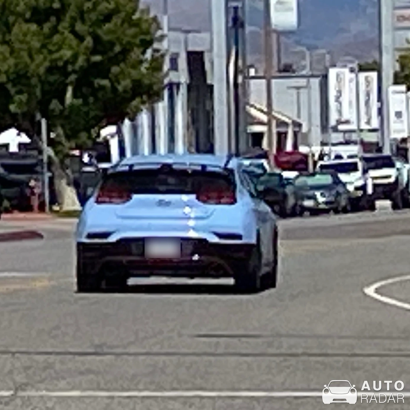 Hyundai Veloster spotted in Santa Clarita