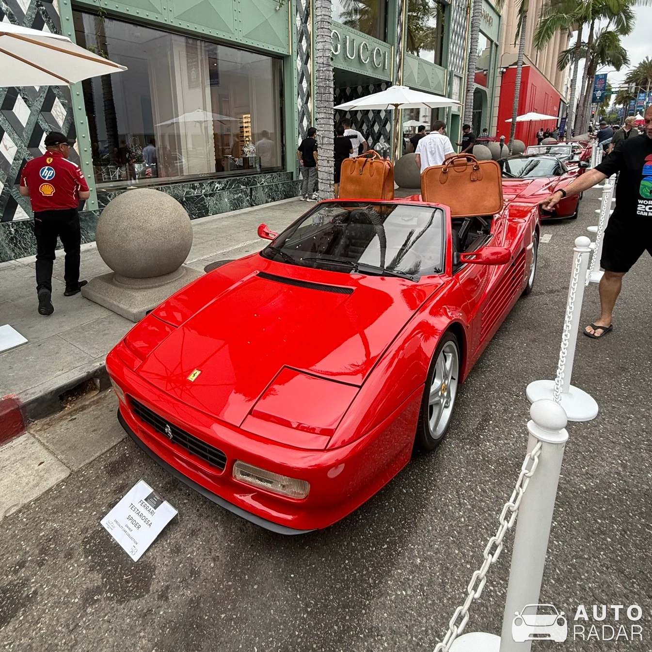 Ferrari 512 TR Spider spotted in Beverly Hills