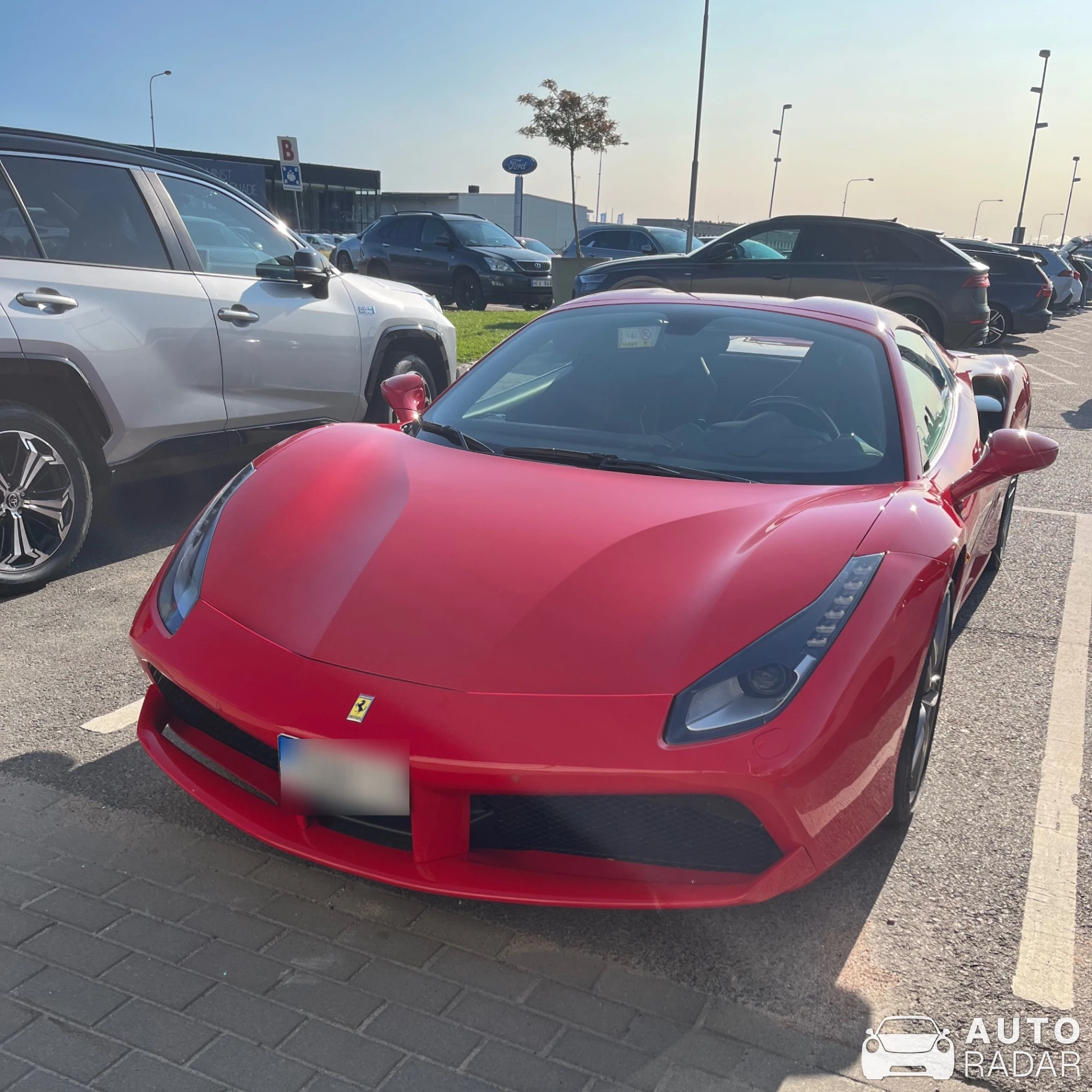 Ferrari 488 Spider spotted in Hallands län, Sweden