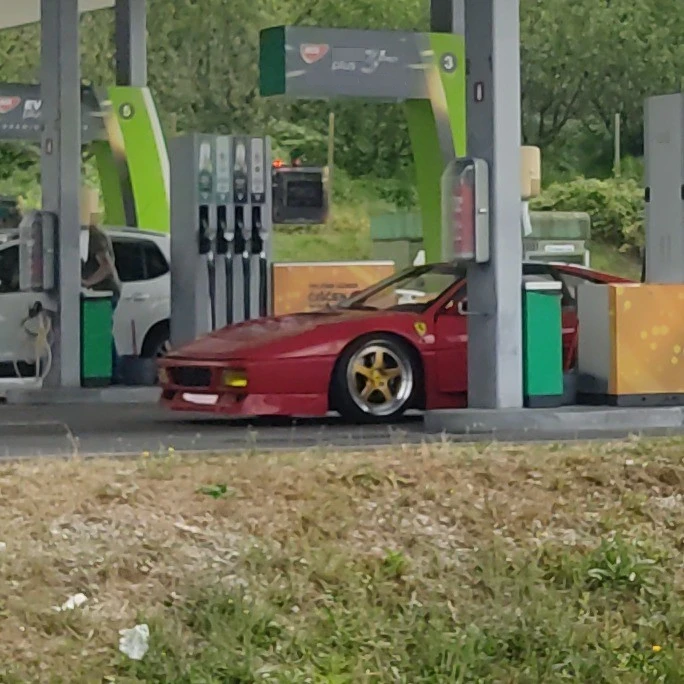 Ferrari 348 TB spotted in Nova Gorica, Slovenia