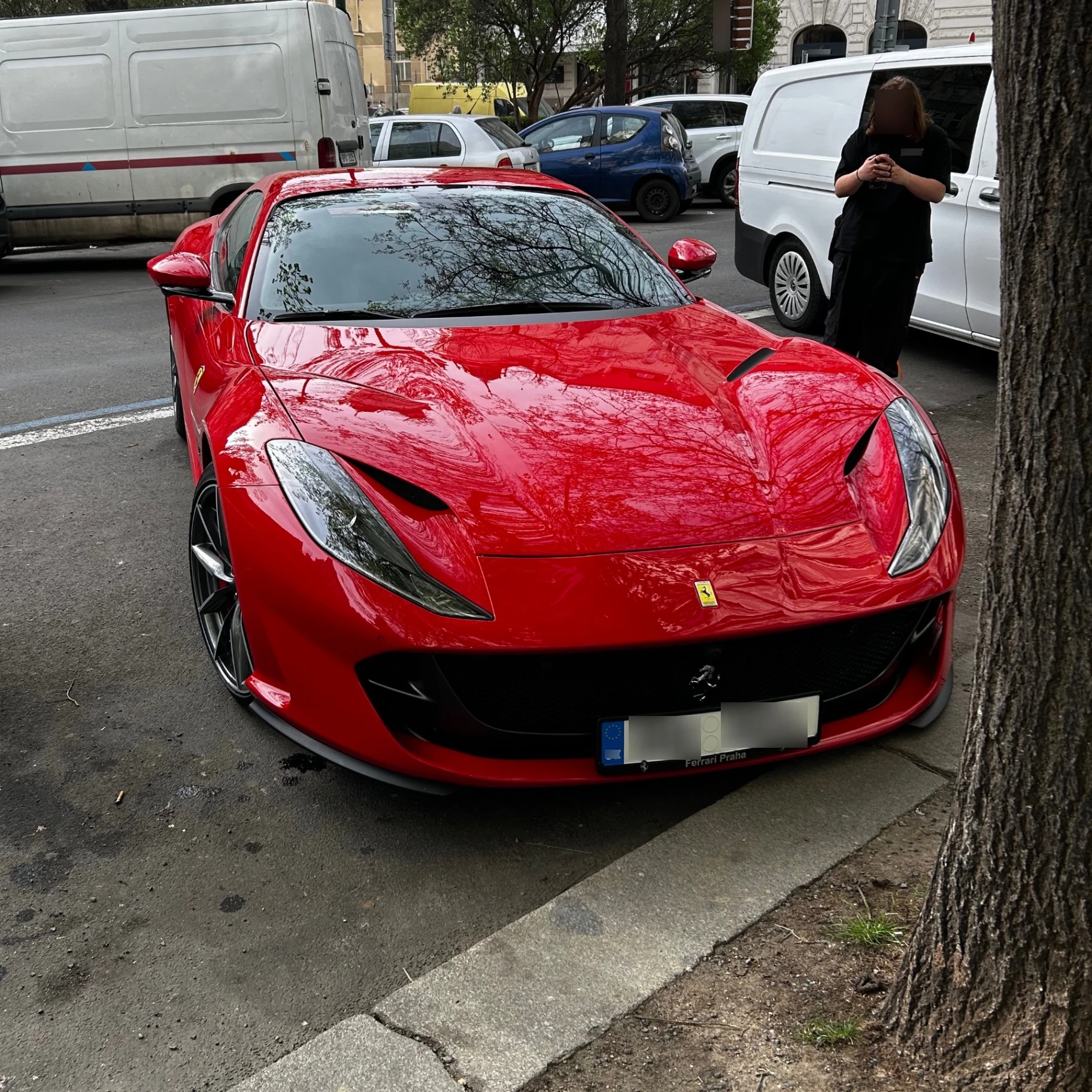 Ferrari 812 GTS spotted in Praha 1, Czechia