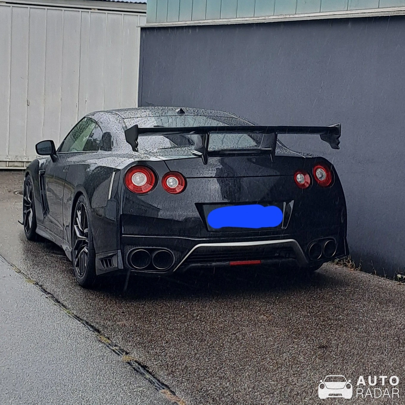Nissan GT-R R35 spotted in Dingolfing, Germany