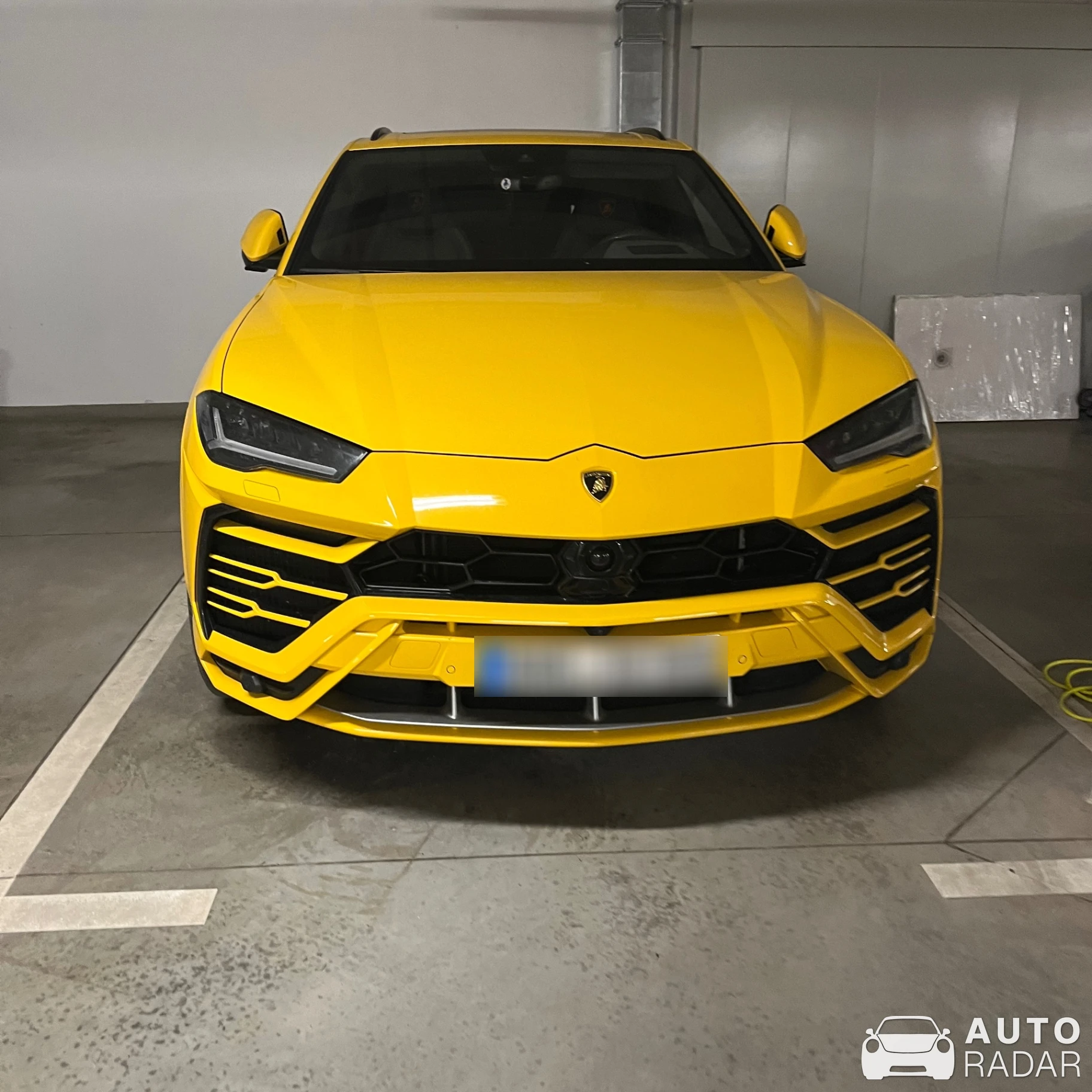 Lamborghini Urus spotted in Sofia, Bulgaria