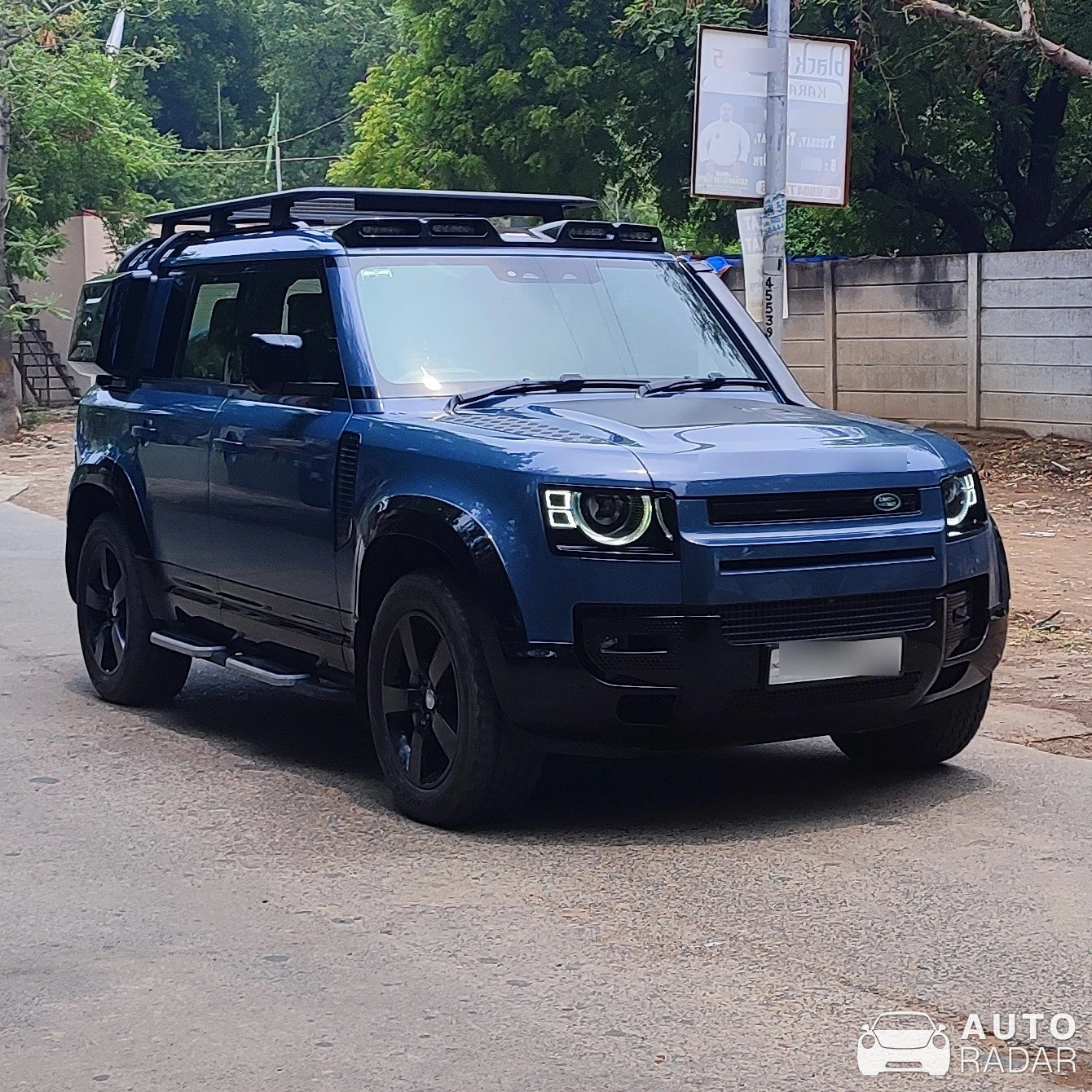 Land Rover Defender spotted in Ahmedabad