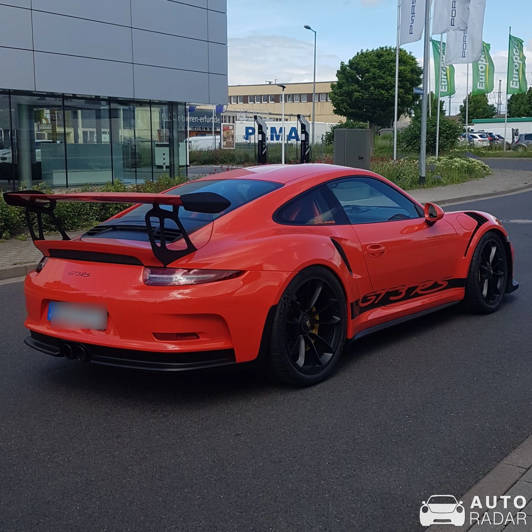 Porsche 991 GT3 RS MkI spotted in Erfurt, Germany