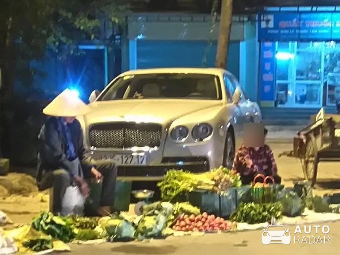 Bentley Flying Spur V8 spotted in Vĩnh Phúc