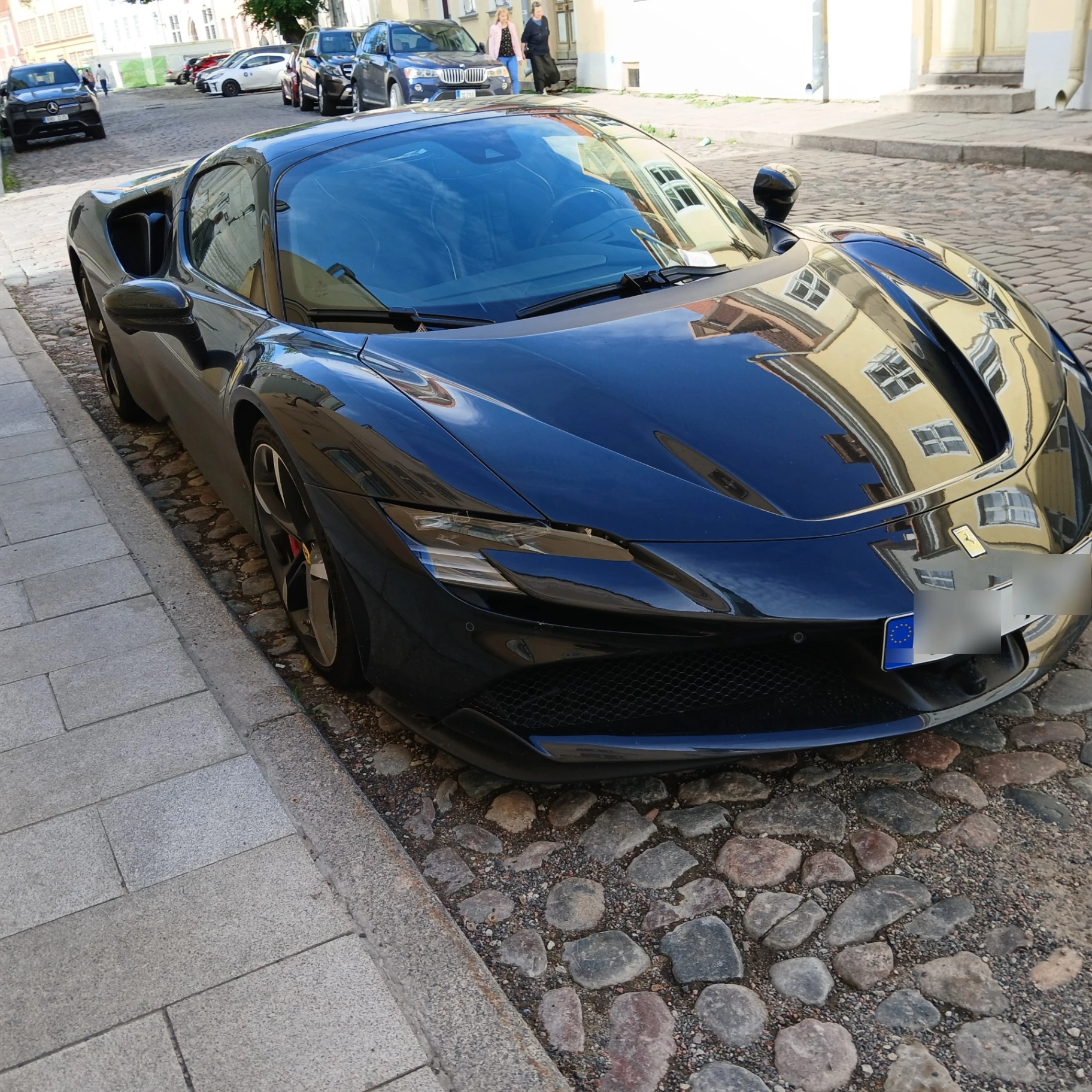 Ferrari SF90 Stradale spotted in Tallinn, Estonia
