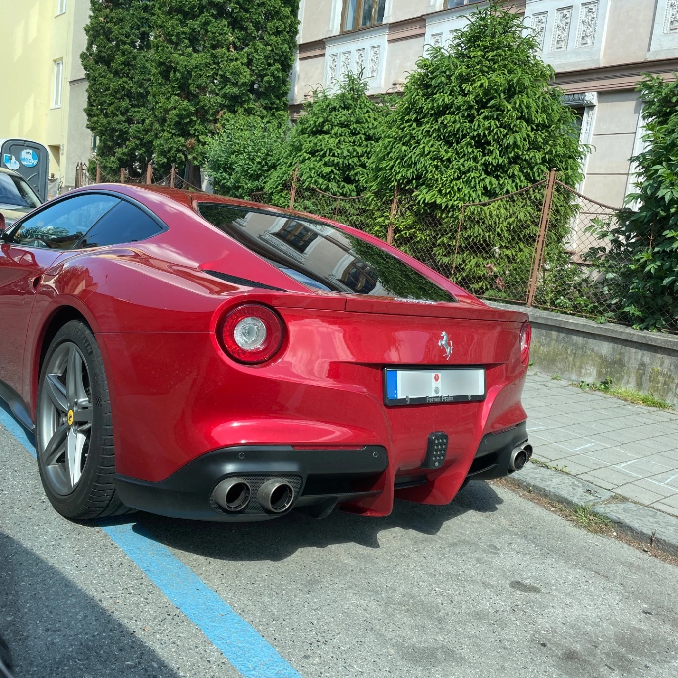 Ferrari F12berlinetta spotted in Brno, Česko