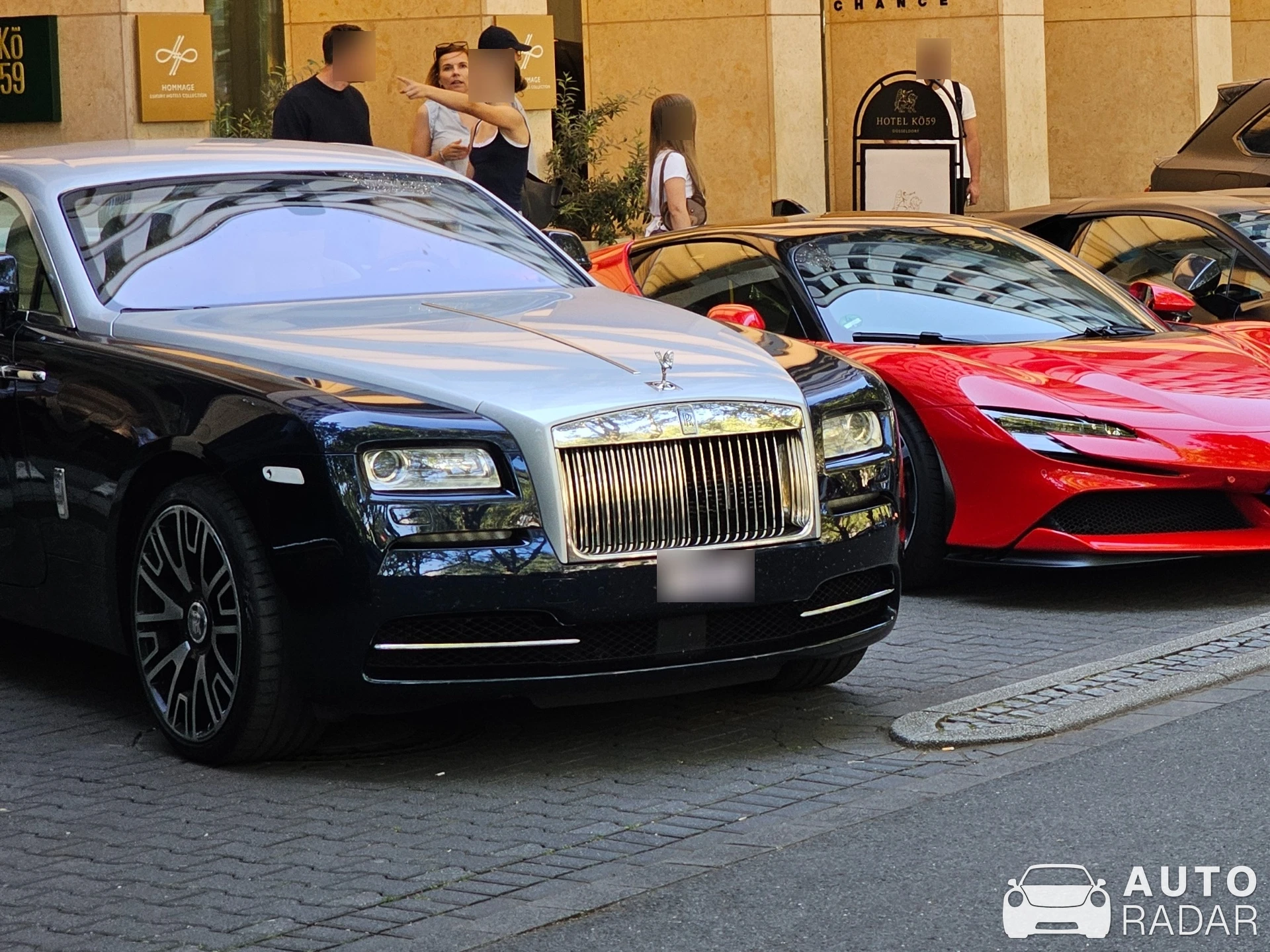 Rolls-Royce Wraith spotted in Düsseldorf