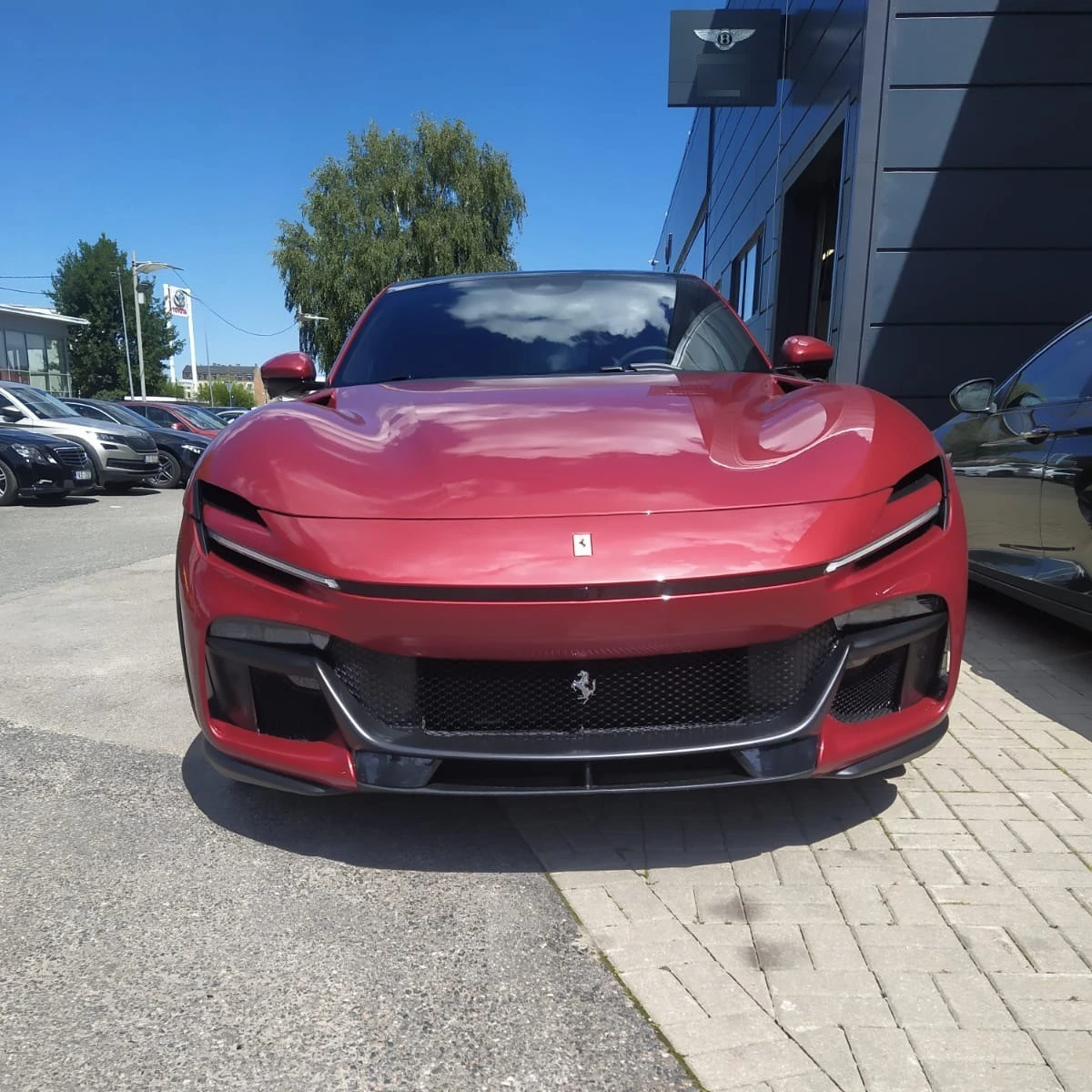 Ferrari Purosangue spotted in Rīga, Latvia