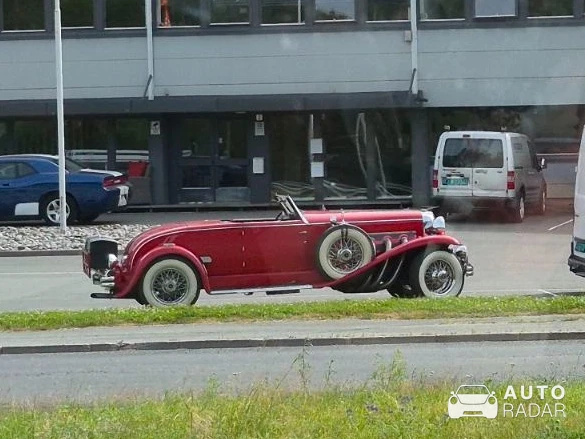 Duesenberg Model J spotted in Fiskum