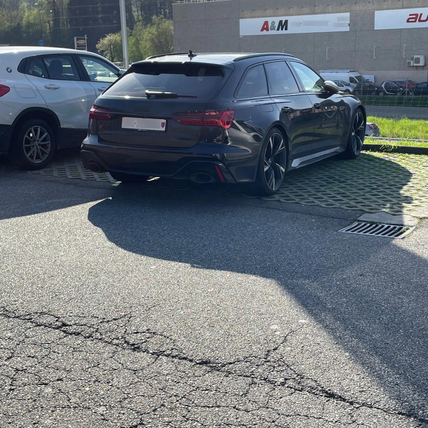 Audi RS6 Avant C8 spotted in Mendrisio, Svizzera