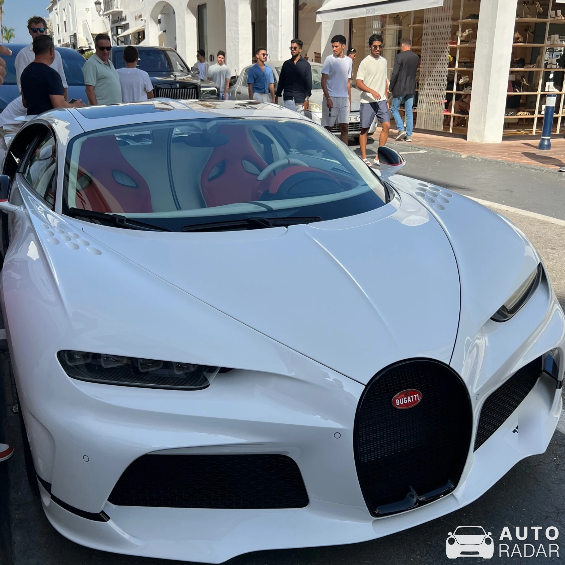 Bugatti Chiron spotted in Andalusia, Spain