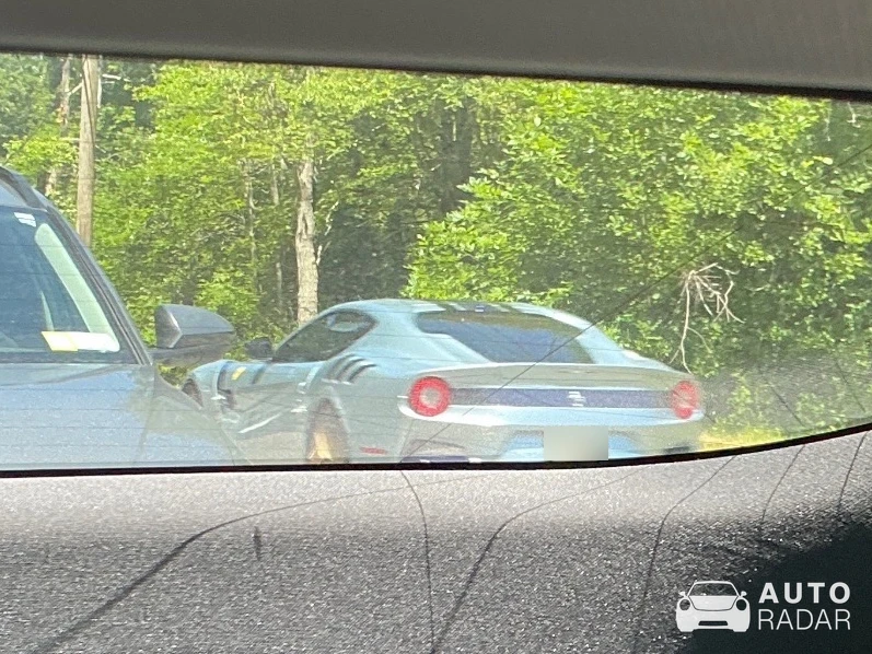 Ferrari F12tdf spotted in Shelter Island