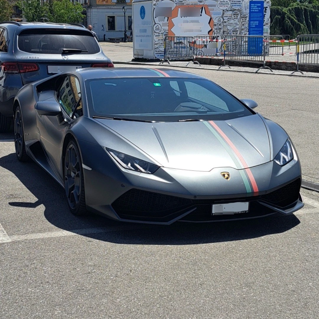 Lamborghini Huracán LP610-4 spotted in Vevey, Switzerland