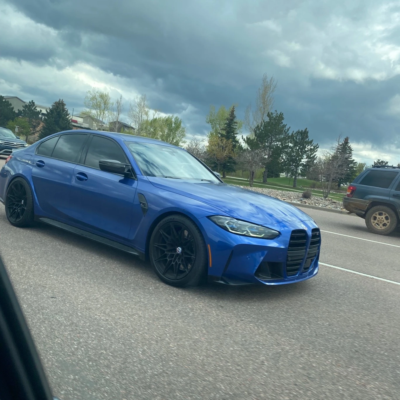BMW G80 M3 spotted in Colorado Springs, United States