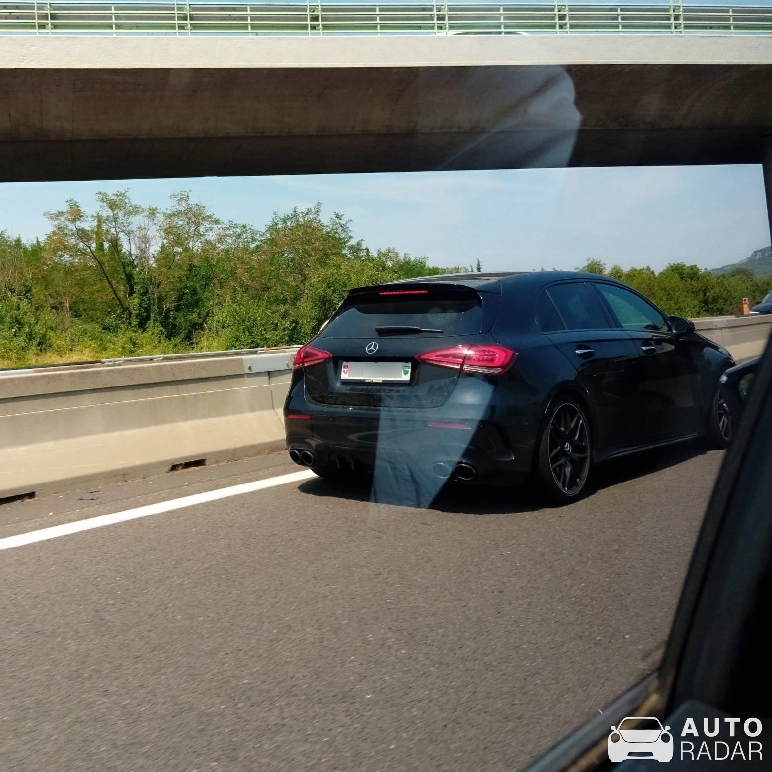 Mercedes-AMG A 45 S W177 spotted in Béziers, France