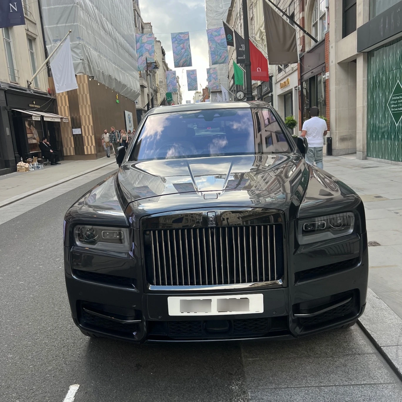 Rolls-Royce Cullinan Black Badge spotted in Greater London, United Kingdom