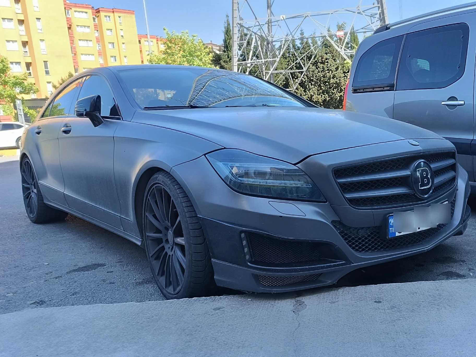 Mercedes-Benz Brabus CLS B63 spotted in Pendik, Türkiye