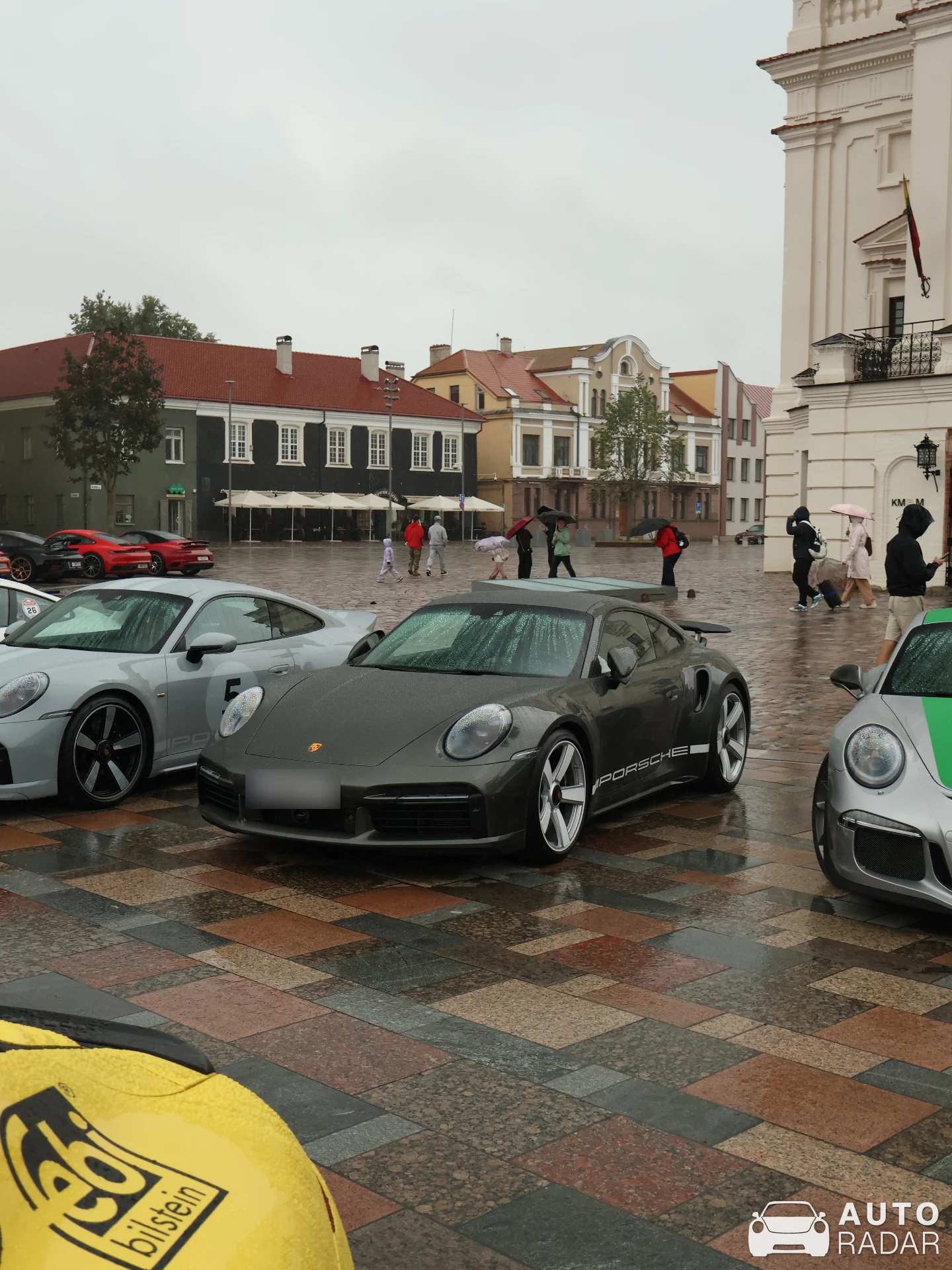 Porsche 992 Turbo 50 spotted in Kaunas