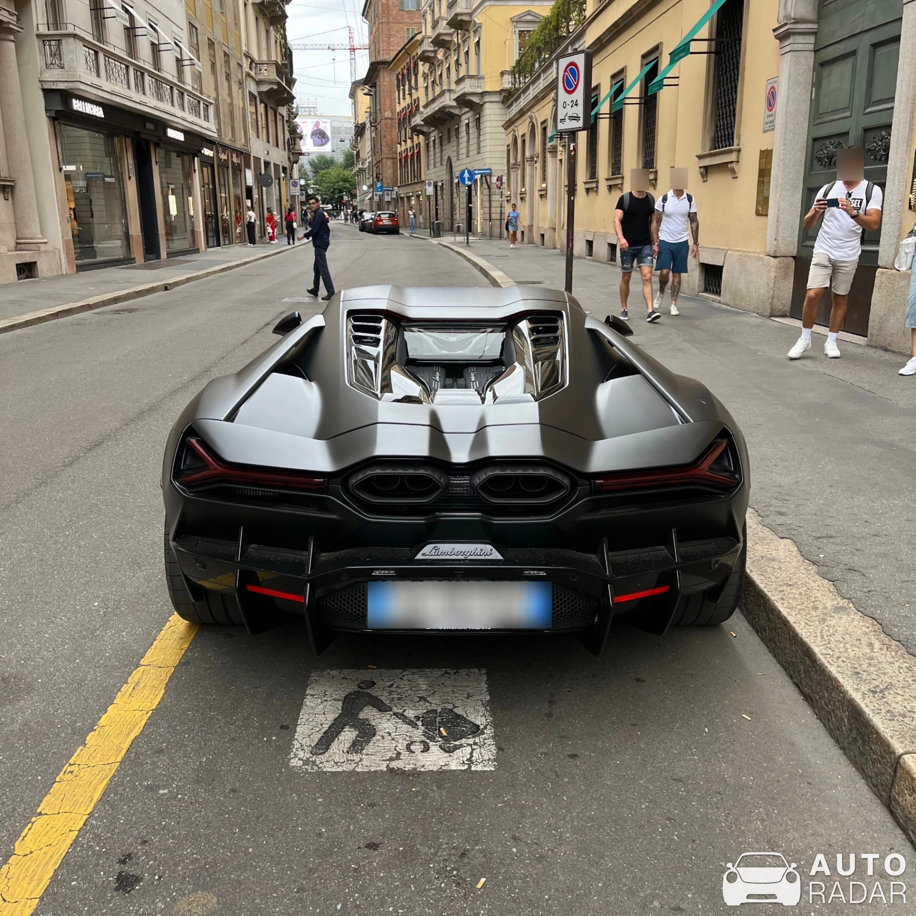 Lamborghini Revuelto spotted in Milano, Italia