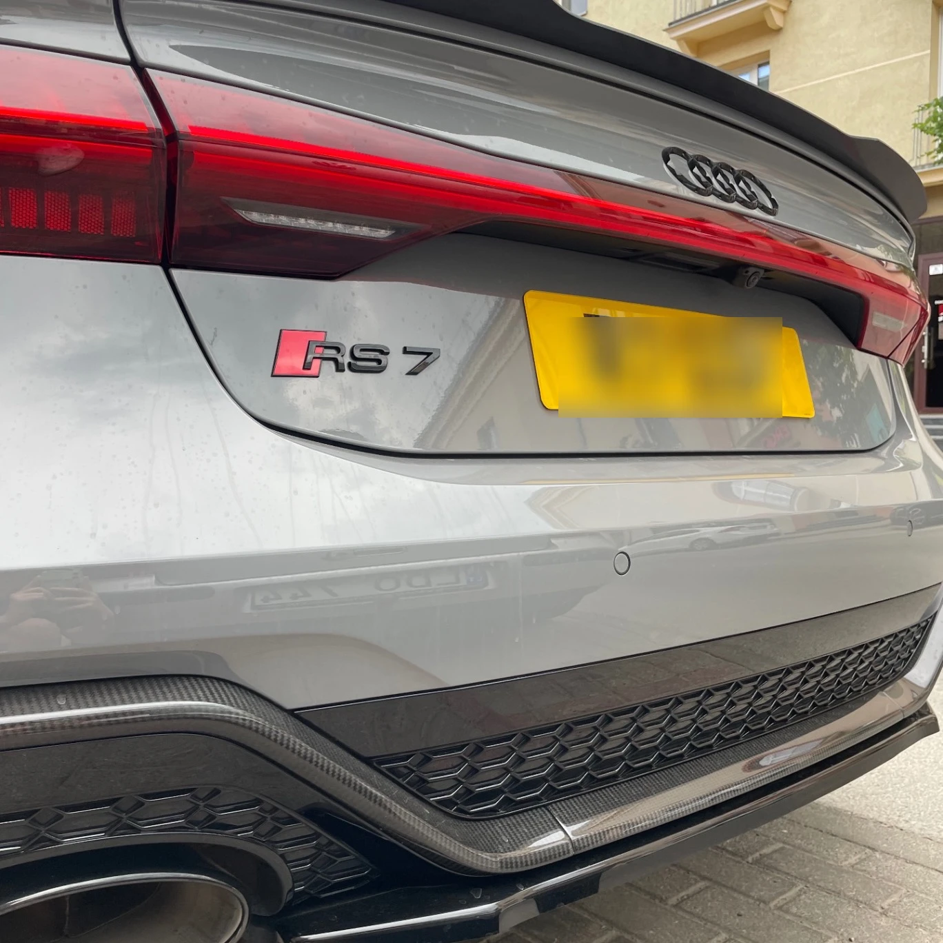 Audi RS7 Sportback C8 spotted in Šiauliai, Lithuania