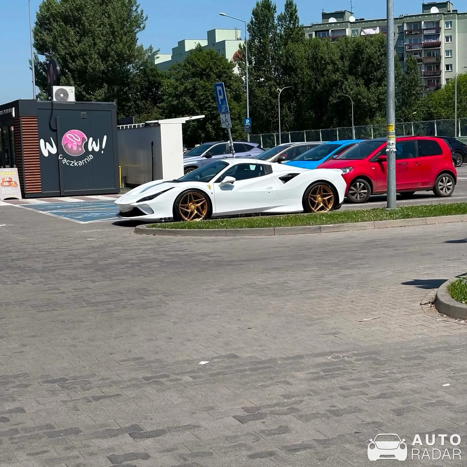Ferrari F8 Tributo spotted in Bielsko-Biała