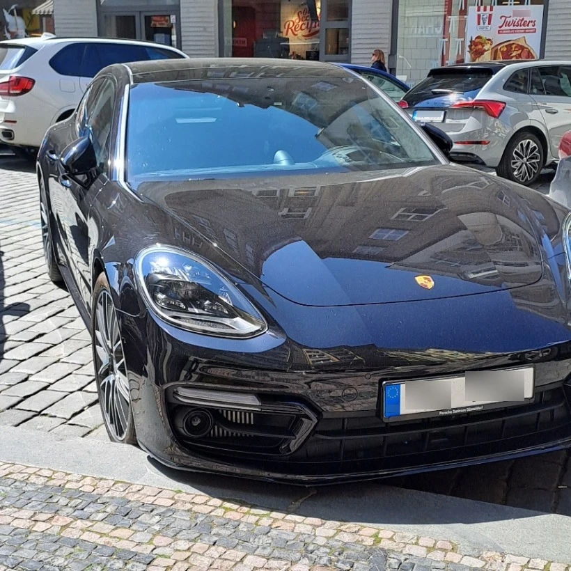Porsche 971 Panamera Turbo spotted in Praha 1, Česko