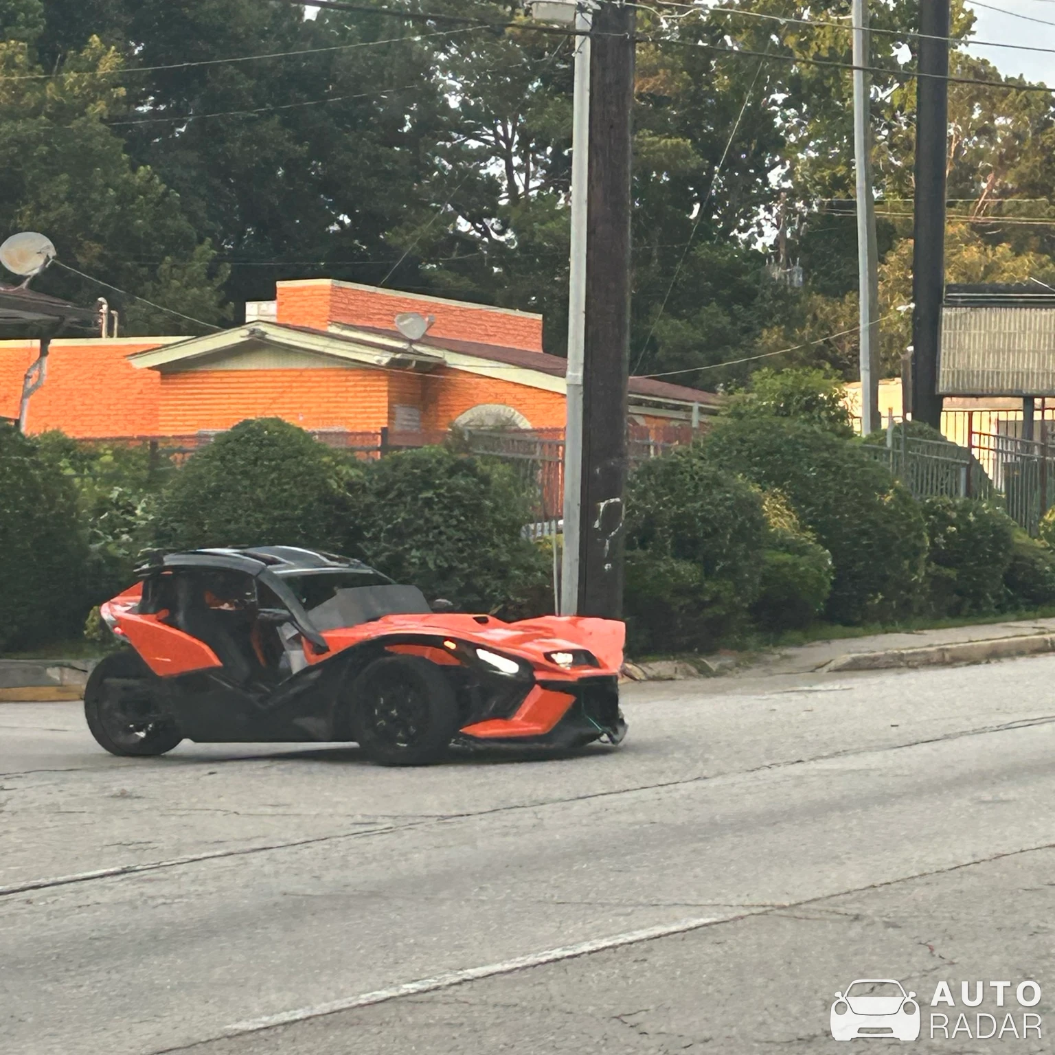 Polaris Slingshot spotted in Chamblee