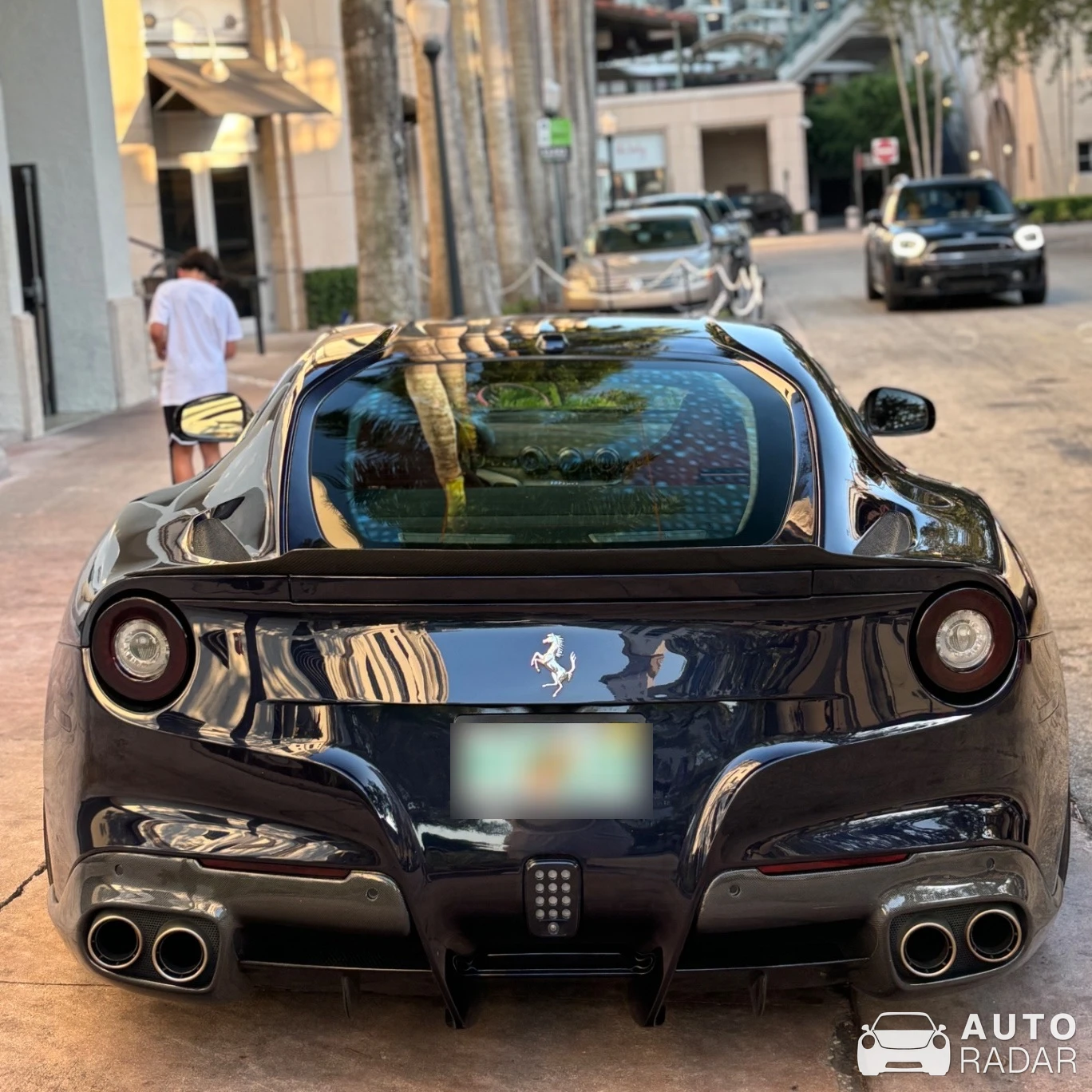 Ferrari F12berlinetta spotted in Coral Gables, United States